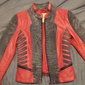 Combination Denim & Leather Jacket